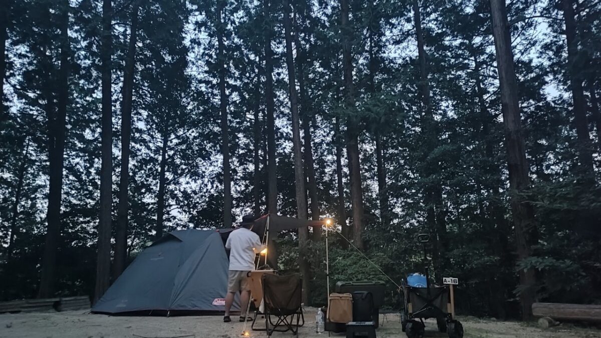 油山市民の森キャンプ場