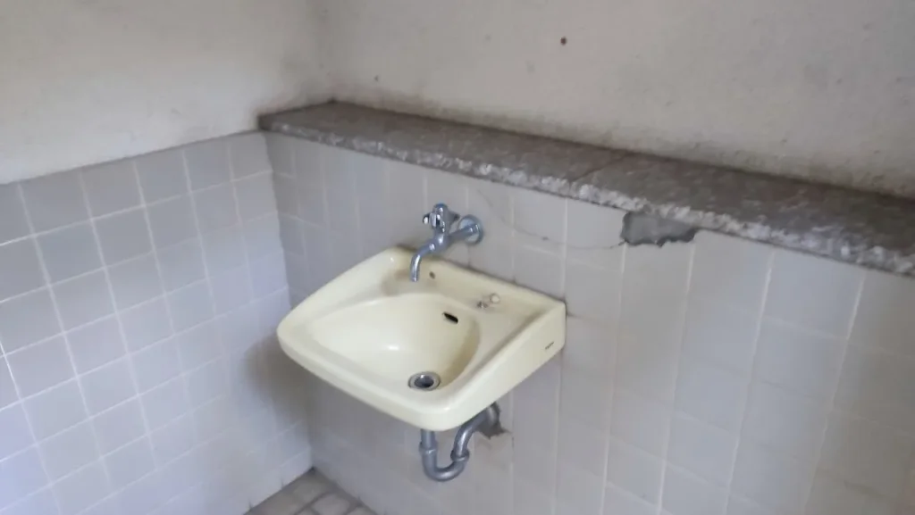 金比羅キャンプ場 女性トイレ手洗い場