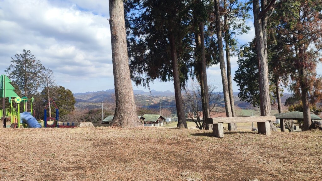 横岳自然公園 3番サイトからの景色