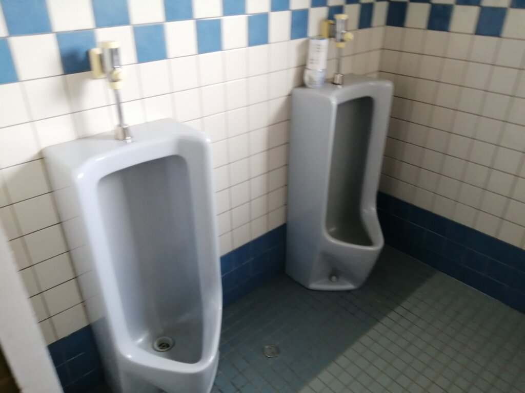 横岳自然公園 管理棟内男性トイレ