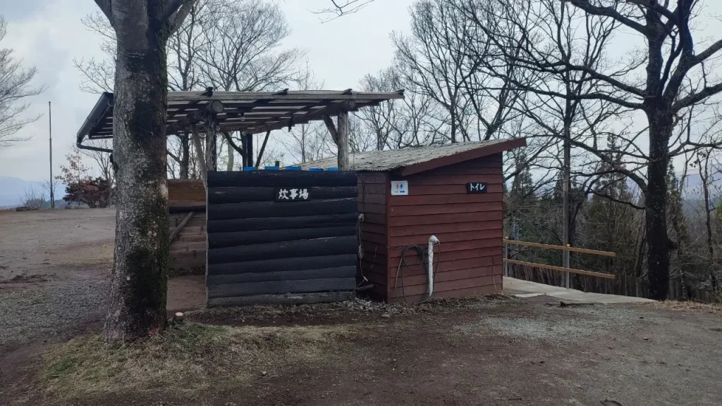 蔵迫温泉さくら コテージ＆キャンプ 阿蘇サイト側トイレ