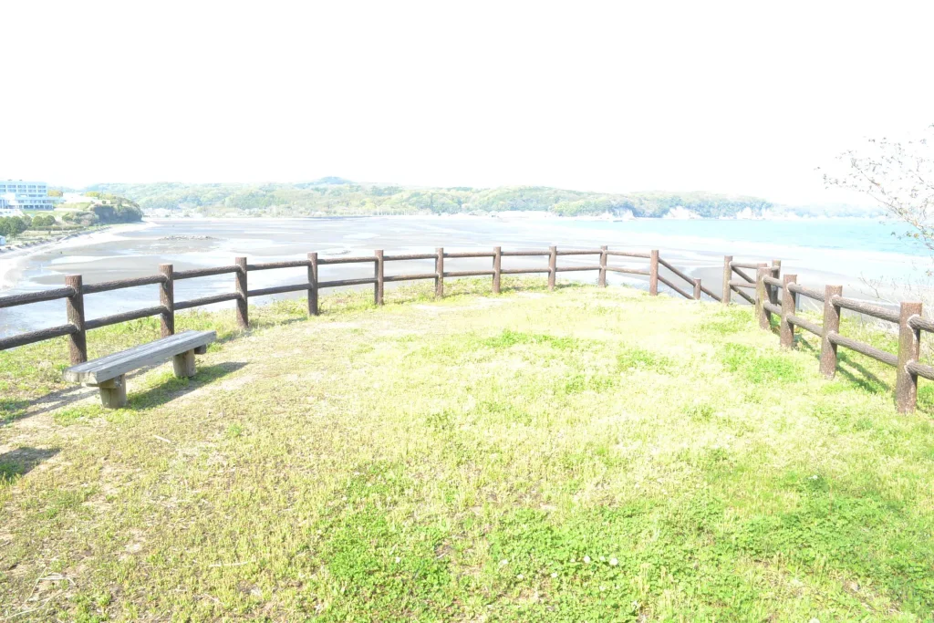 糸ヶ浜海浜公園 キャンプ場 展望台からの眺め
