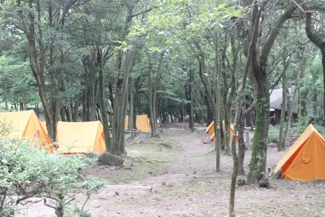 佐賀市立 金立教育キャンプ場 常設テント
