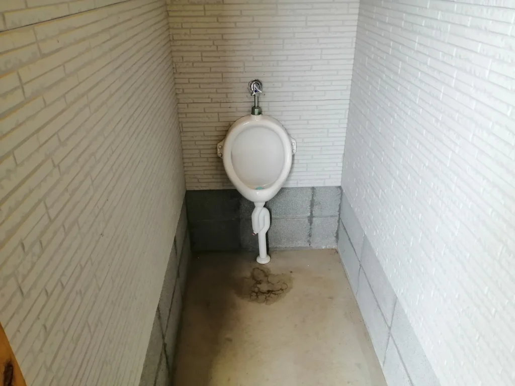 かいがけ温泉 きのこの里 上段エリアの男性トイレの小便器