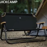 QUICK CAMP「二人掛け 折りたたみベンチ」メイン画像