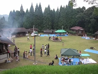 牟田山キャンプ場全体