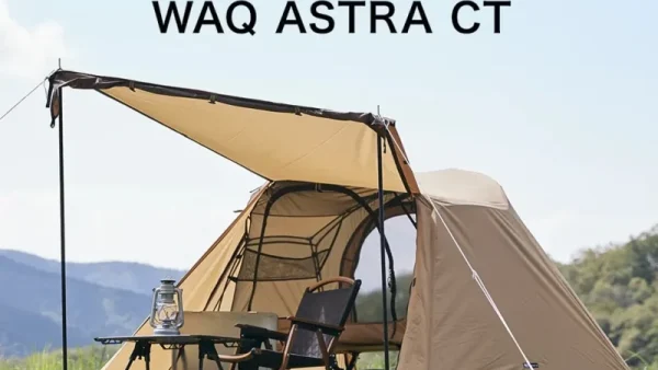 WAQ「ASTRA CT」コット泊の快適さを爆上げする万能テント