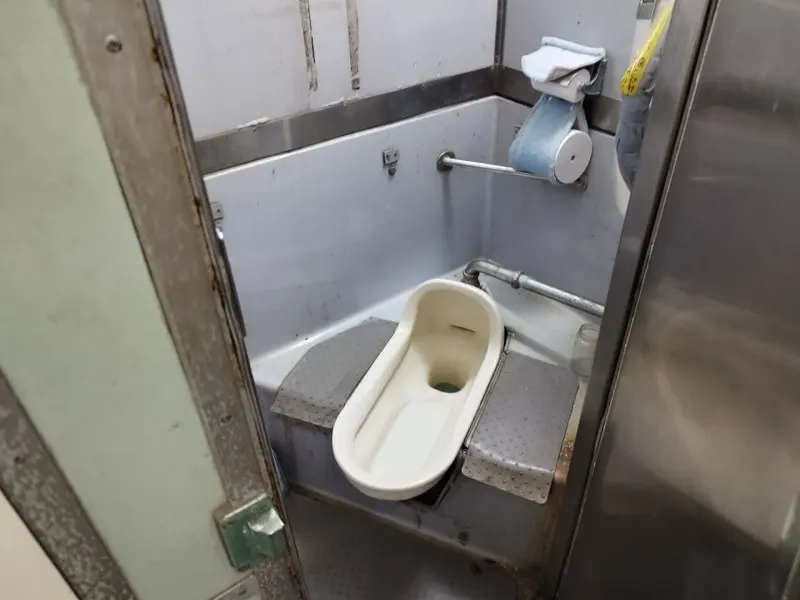 くじゅうエイドステーション　女性トイレ（和式）