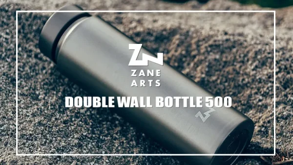 軽量＆高機能！ZANEARTSが本気で作った最強保冷ボトル「ダブルウォールボトル500」