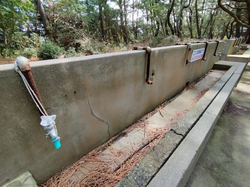 野田浜キャンプ場　炊事場