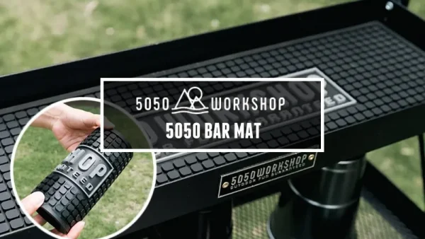 5050 BAR MATキッチンやアウトドアで使える万能水切りマット｜5050WORKSHOP