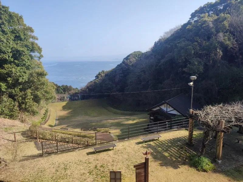 崎野自然公園　草スキー場