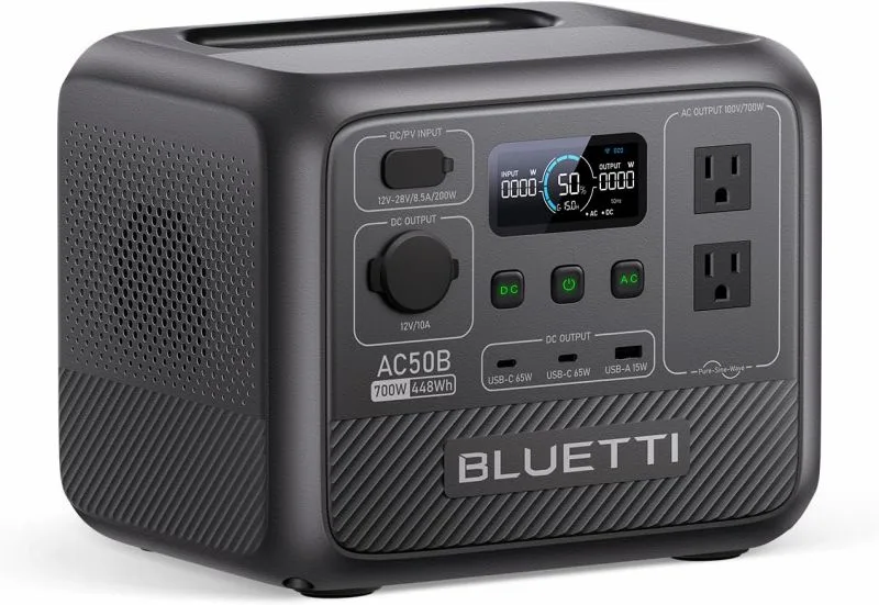 BLUETTI　ポータブル電源　AC50B　製品スペック