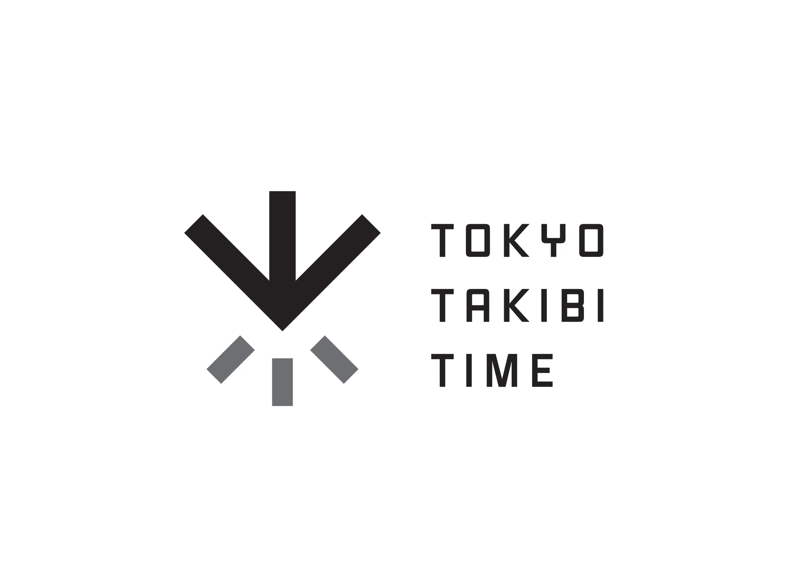 TOKYO TAKIBI TIME　直火感覚焚火台会社ロゴ