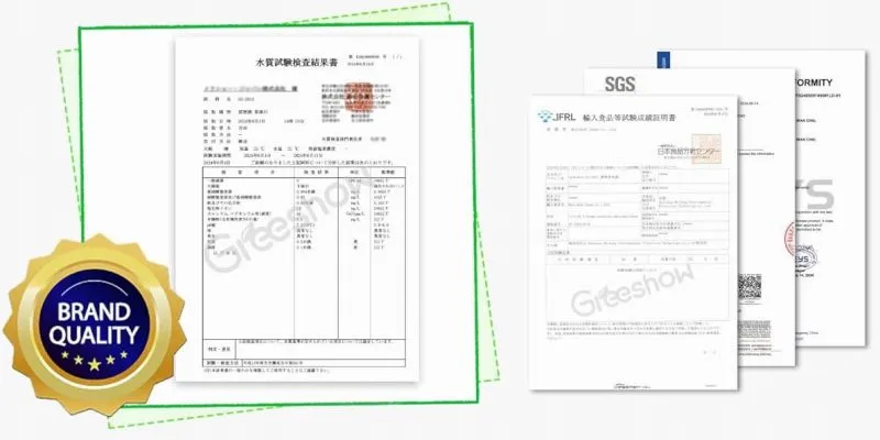 Greeshow　電動式携帯浄水器 GS-2811　厚生労働省水質検査適合品