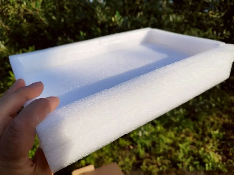 ITEHIL ポータブル浄水器 パッケージ中身の緩衝材