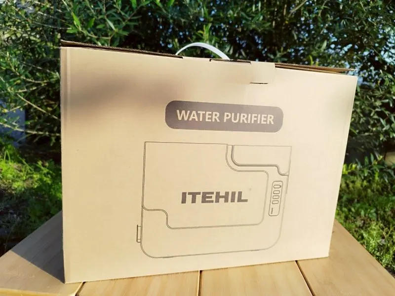 ITEHIL ポータブル浄水器 パッケージ正面