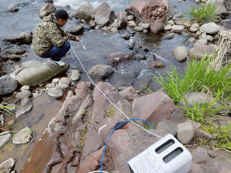 ITEHIL ポータブル浄水器 取水ホースは長さ
