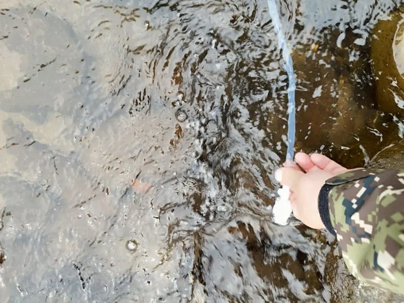 ITEHIL ポータブル浄水器 取水ホースの先端