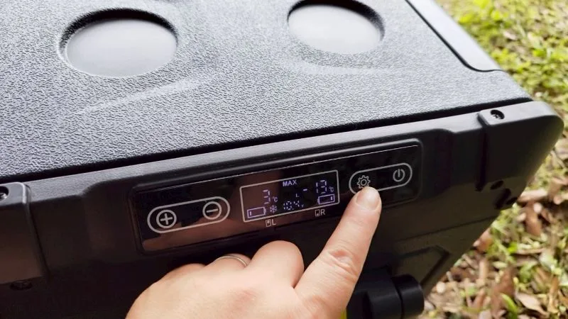 JESIMAIK 車載用冷蔵庫E45 庫内温度の設定