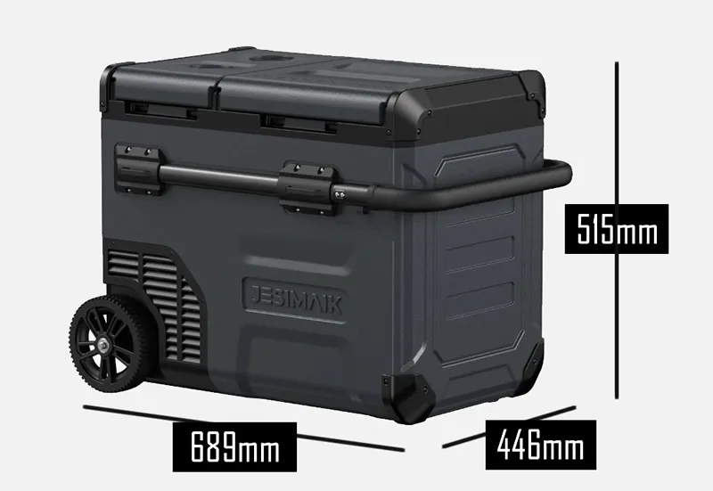 JESIMAIK 車載用冷蔵庫E45 製品サイズ