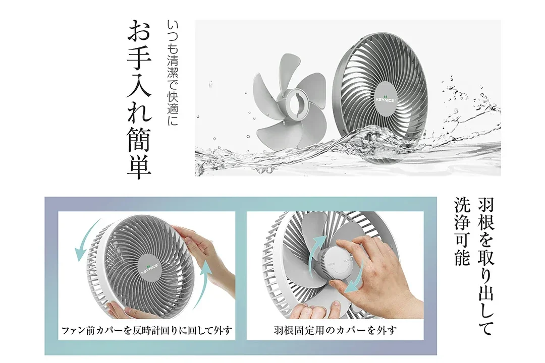 KEYNICE 　お手入れ方法