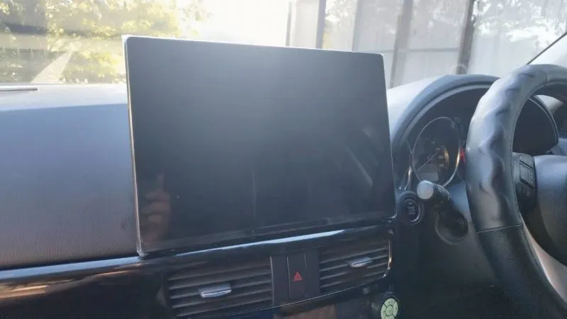 ATOTO X10 12.9インチモデル 取付後の様子