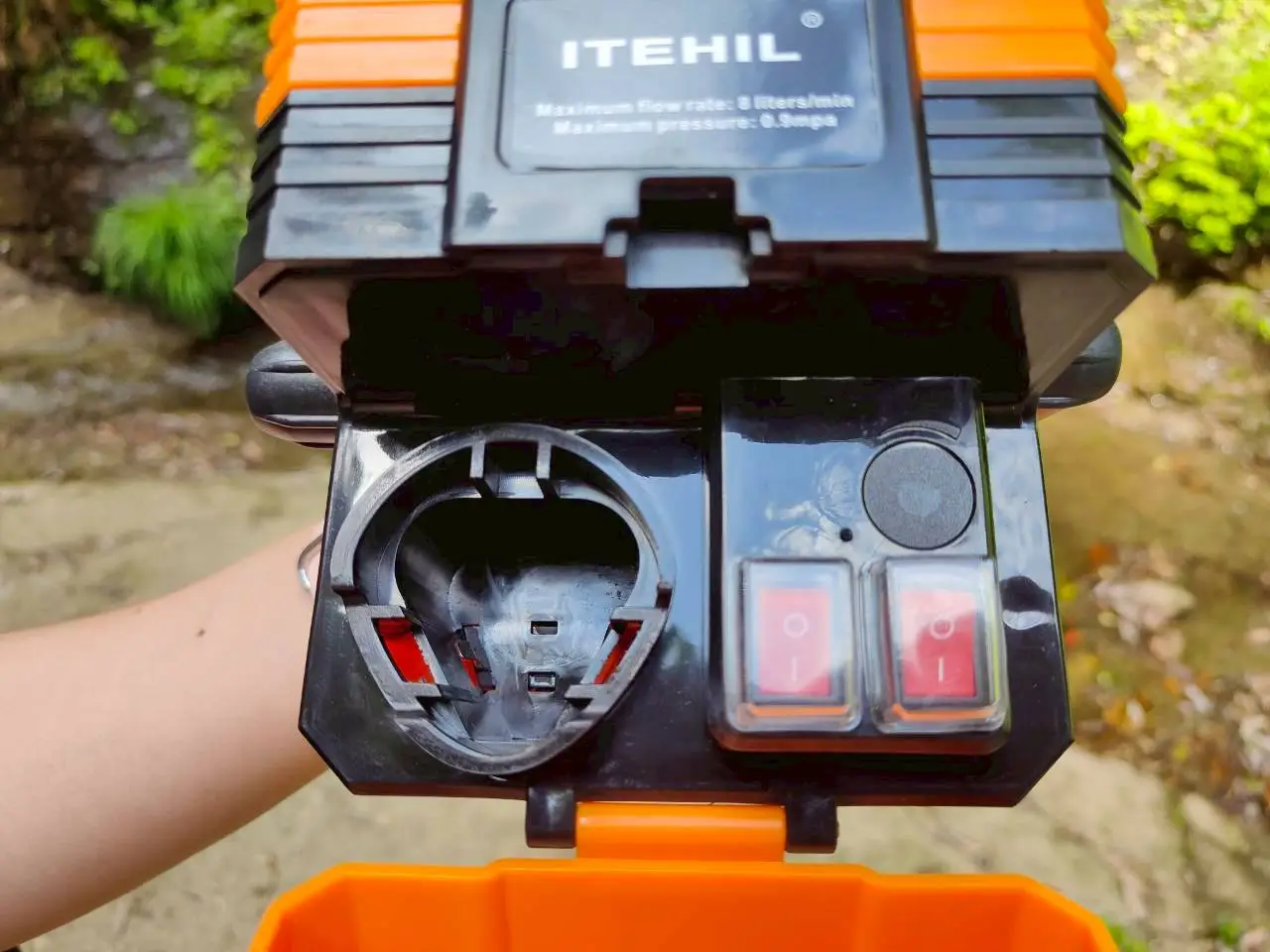 ITEHIL ポータブルシャワー　組み立て方法